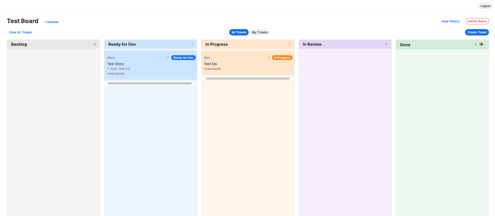 AI Kanban Board